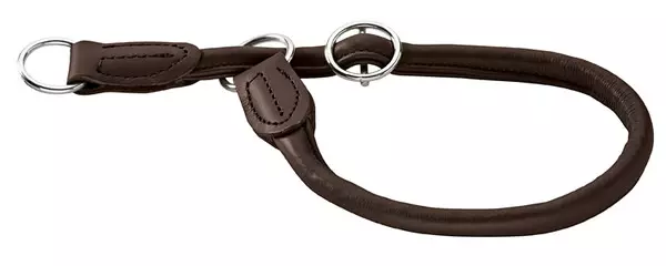 hunter-dressurhalsung-round-soft-elk-dunkelbraun Hunter Dressurhalsung Round & Soft Elk dunkelbraun