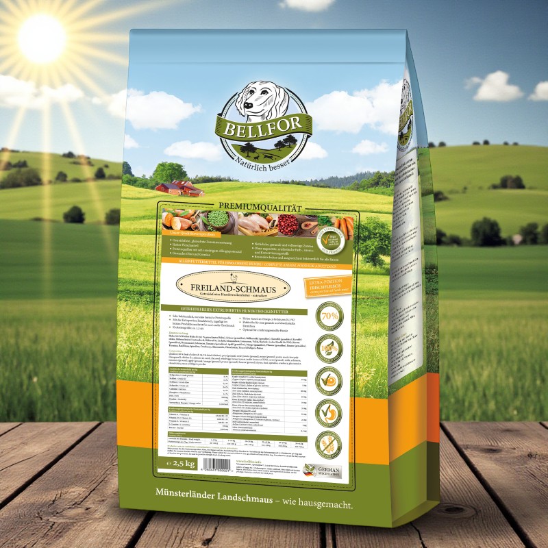 Bellfor free-range feast with chicken - 2,5kg