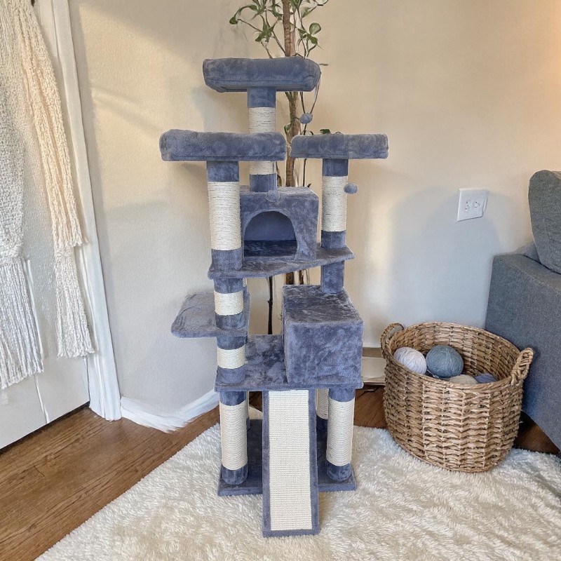 Kratzbaum Seimur dunkelgrau