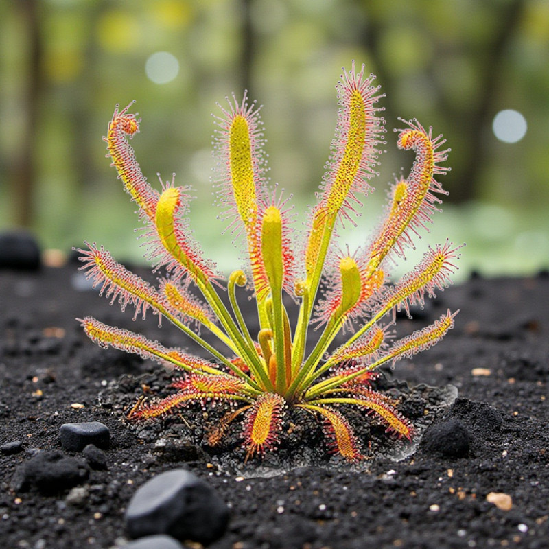 Drosera capensis - fleischfressende Pflanze 