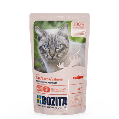 Bozita Cat Beutel Lachs 85g