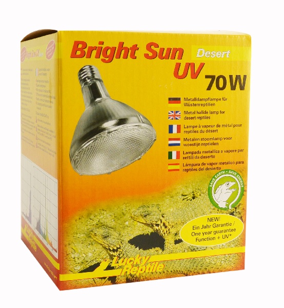 Lucky Reptile Bright Sun UV Desert - Metall halide lamp