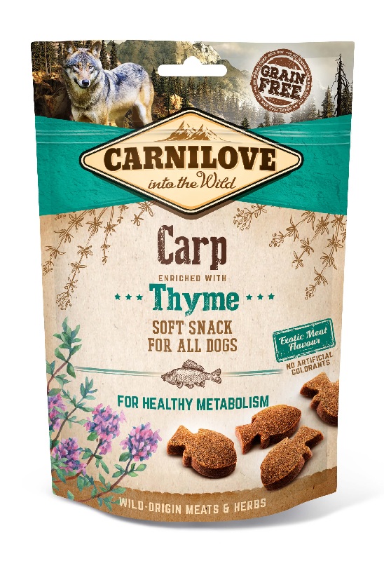 Carnilove Snack mit Karpfen und Thymian