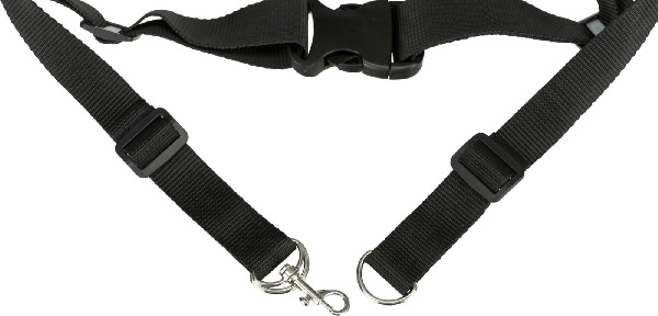 Ceinture multi-activités pour chiens, ceinture : 57-138 cm, noir