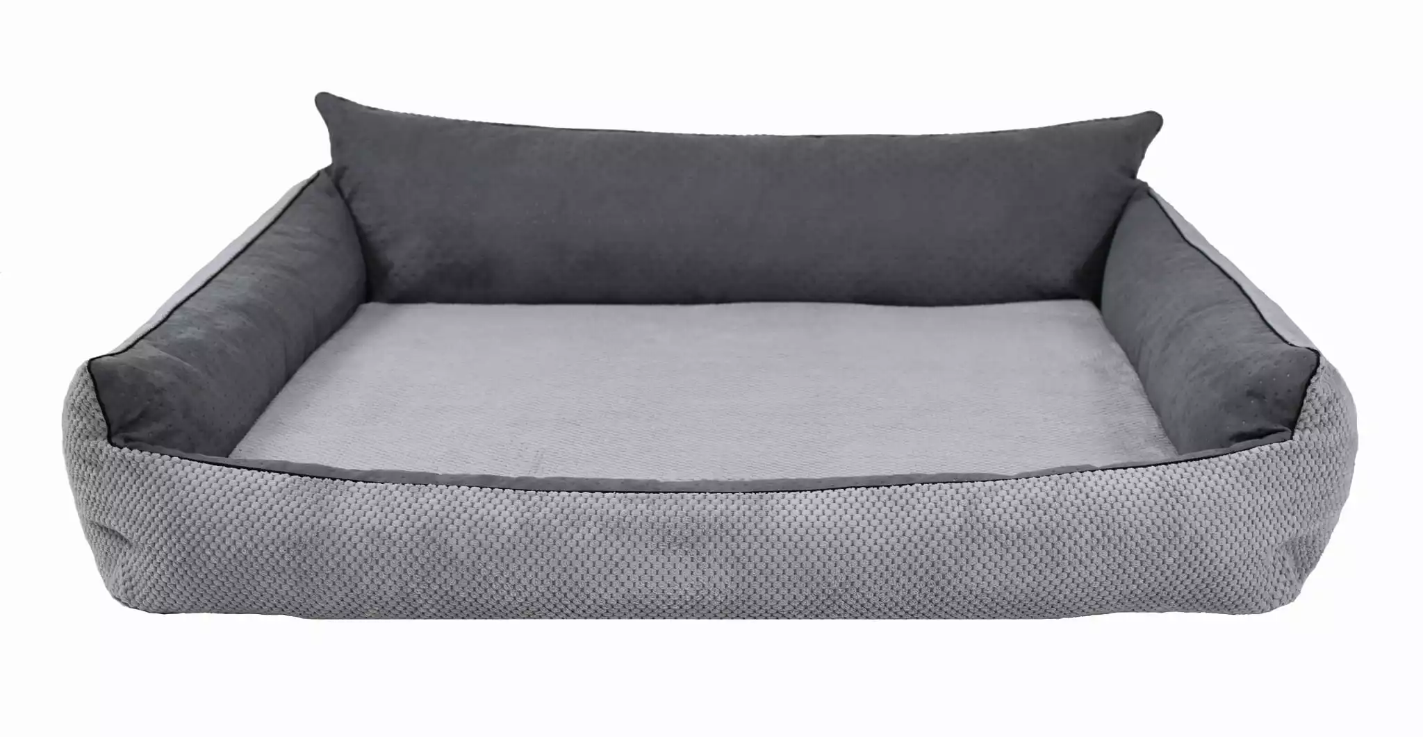 ROCKY Lit orthopédique pour chien - gris ROCKY Lit orthopédique pour chien - gris