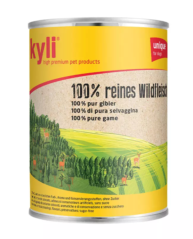 kyli-dose-wild-hund Kyli Pure viande en conserve - multipack