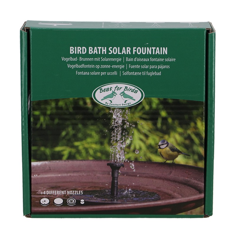 Solarfontäne für Vogel-Tränke Solarfontäne für Vogel-Tränke