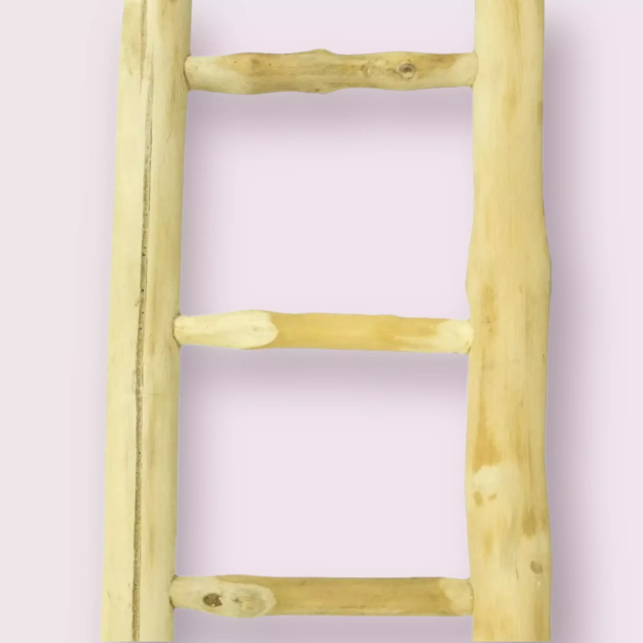 Javaholz Leiter 60cm / 6 Sprossen