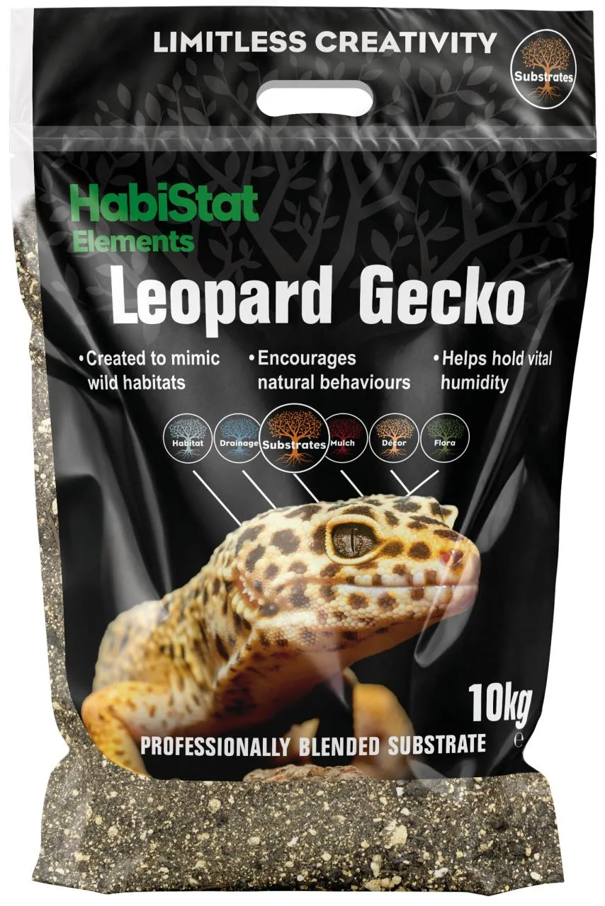 Leopardengecko Substrat