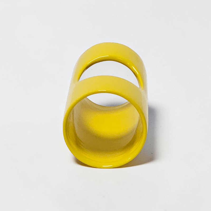 Nobby Nager Keramik Tunnel Ceramic Tube gelb
