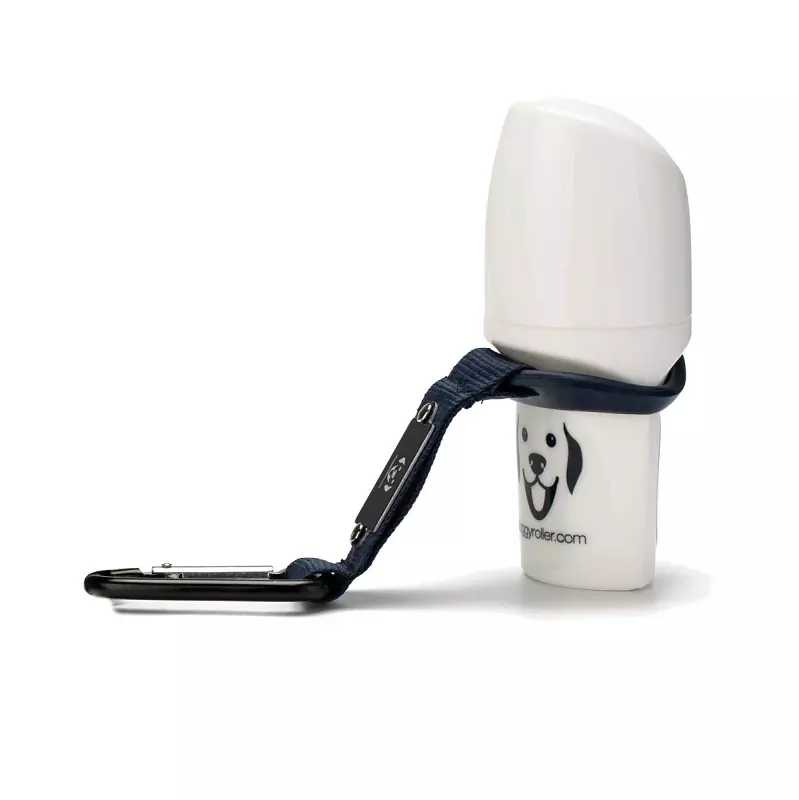 Doggyroller - mit Karabinerhalterung navy Doggyroller - mit Karabinerhalterung navy