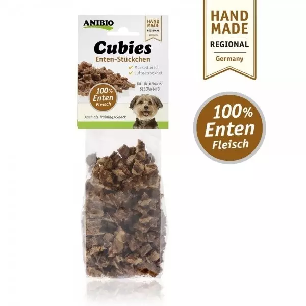Anibio Cubies Hundeleckerli Ente