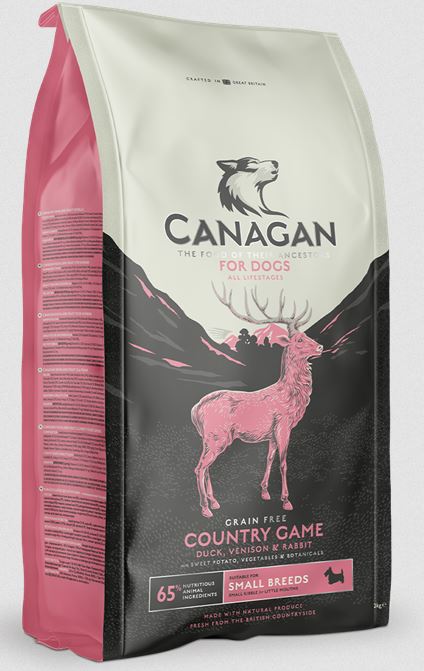 Nourriture pour chiens Canangan Small Breed Country Game 