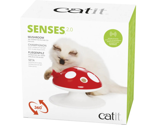 Catit Senses Jouet amanite tue-mouches pour chats Catit Senses Jouet amanite tue-mouches pour chats