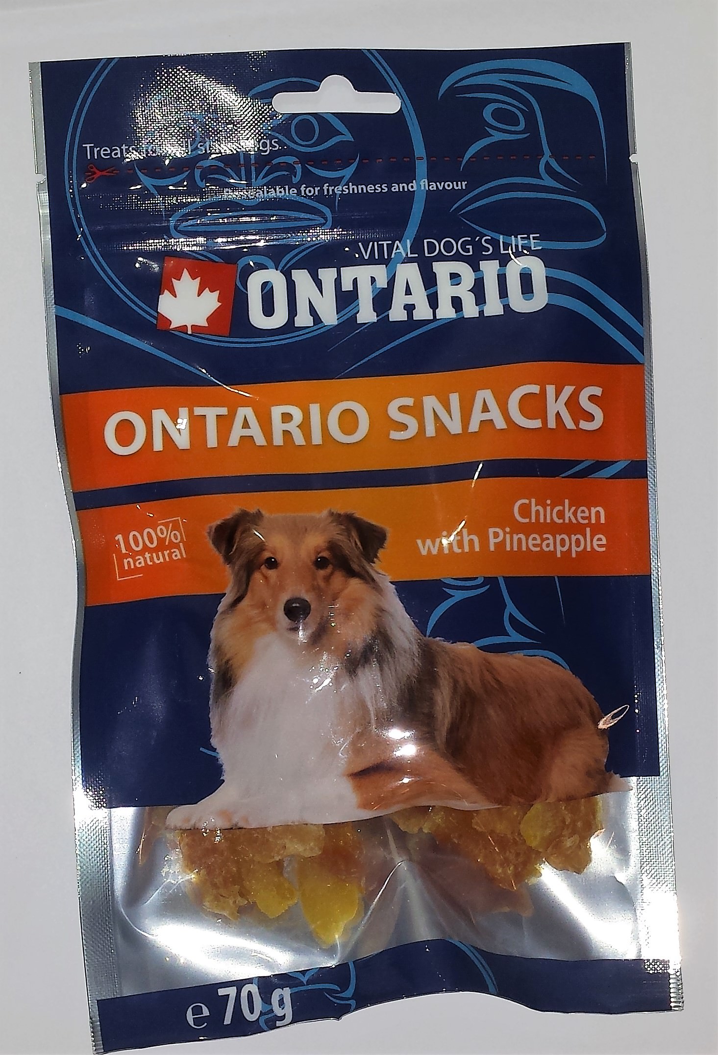 Ontario Dog Snack Chicken with Pineapple