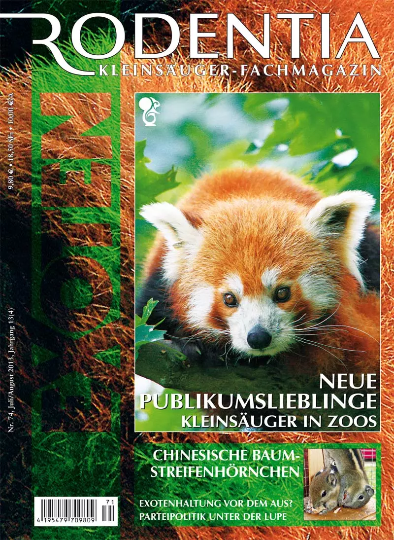 Rodentia 74 - Kleinsäuger in Zoos