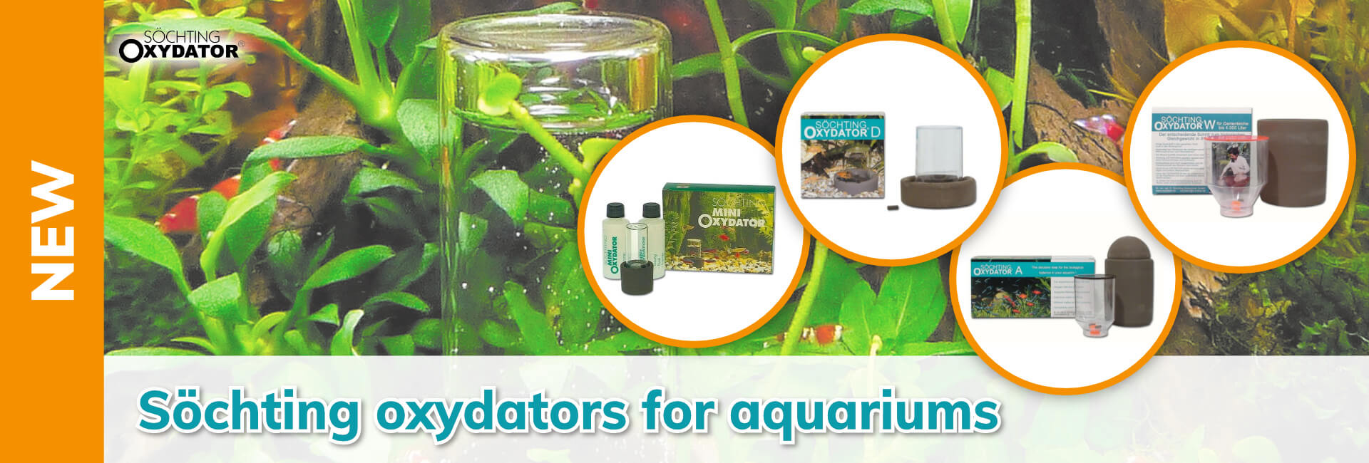 Söchting oxydators for aquariums