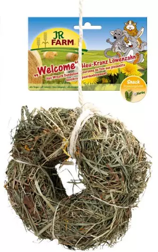 JR Heu-Kranz "Welcome" Löwenzahn 100 g
