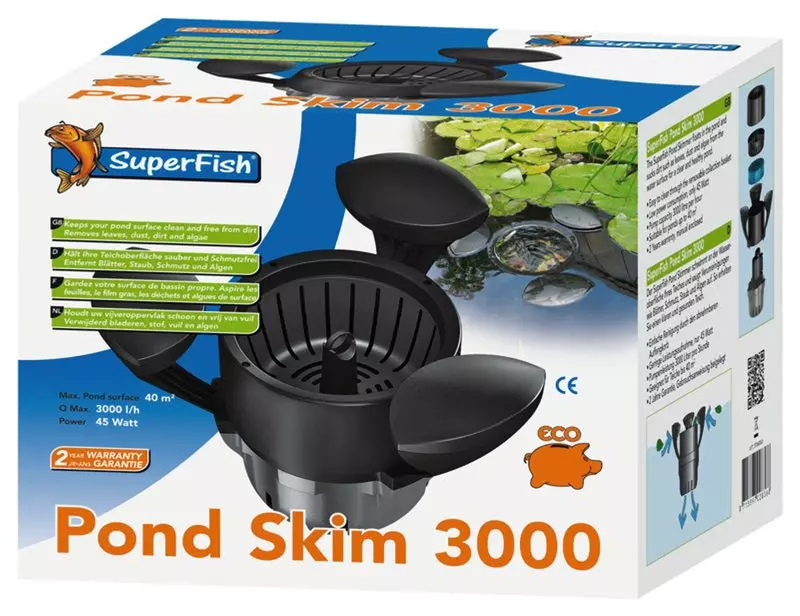 superfish-pond-skimmer Pond Skim Oberflächenabsauger