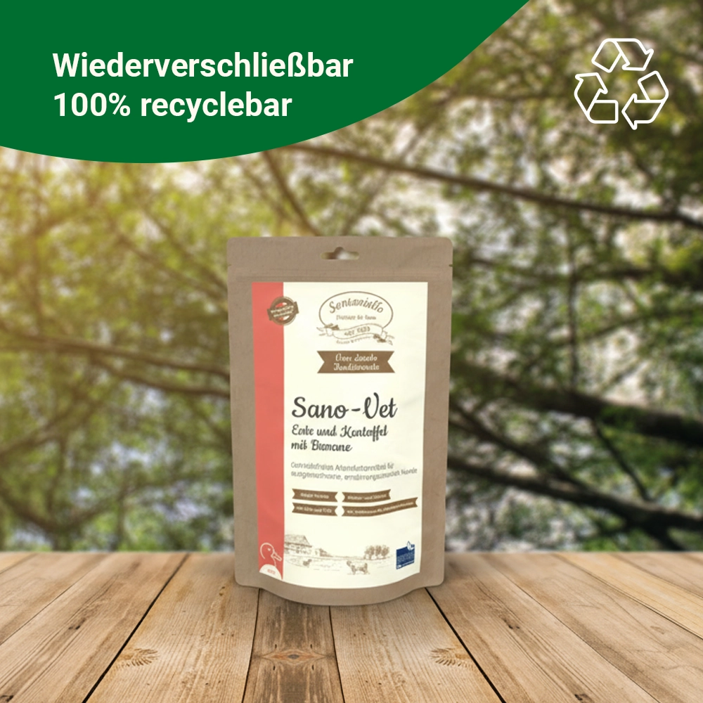 Sano-Vet - Ente mit Kartoffel und Banane