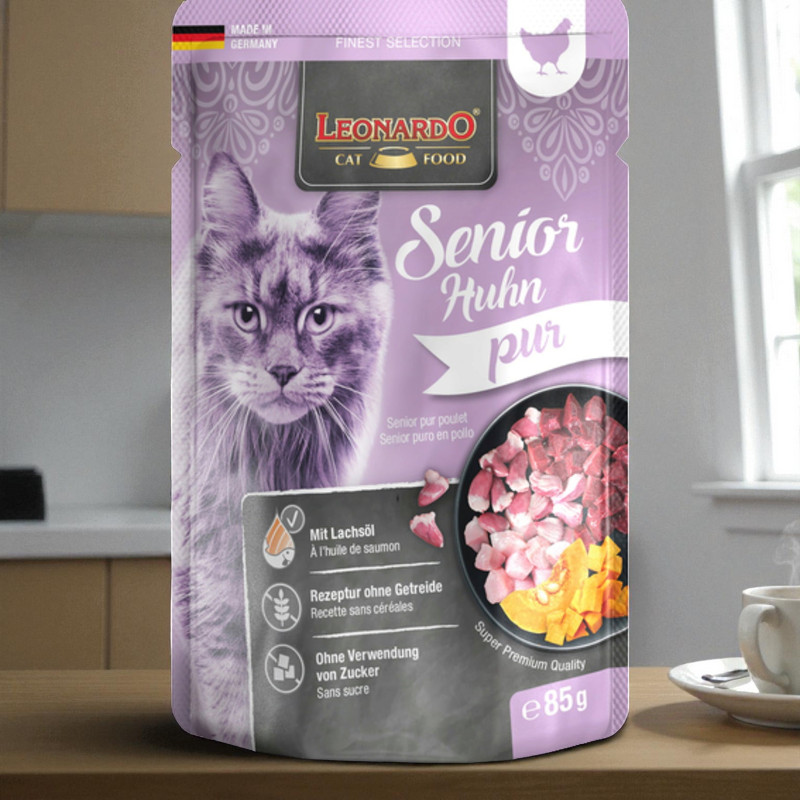 Leonardo Senior pur Huhn 85g