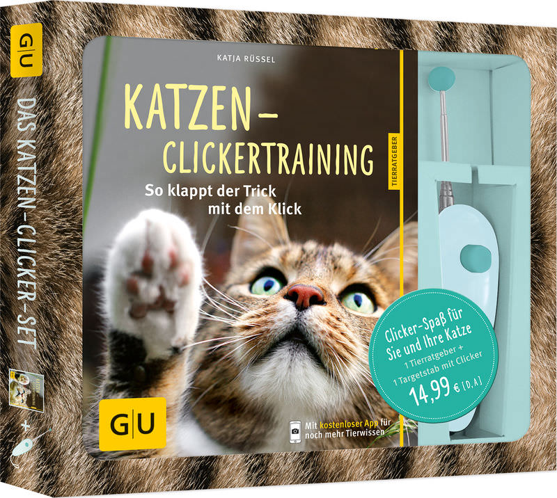 GU - Katzen-Clickertraining, Buch mit Klicker