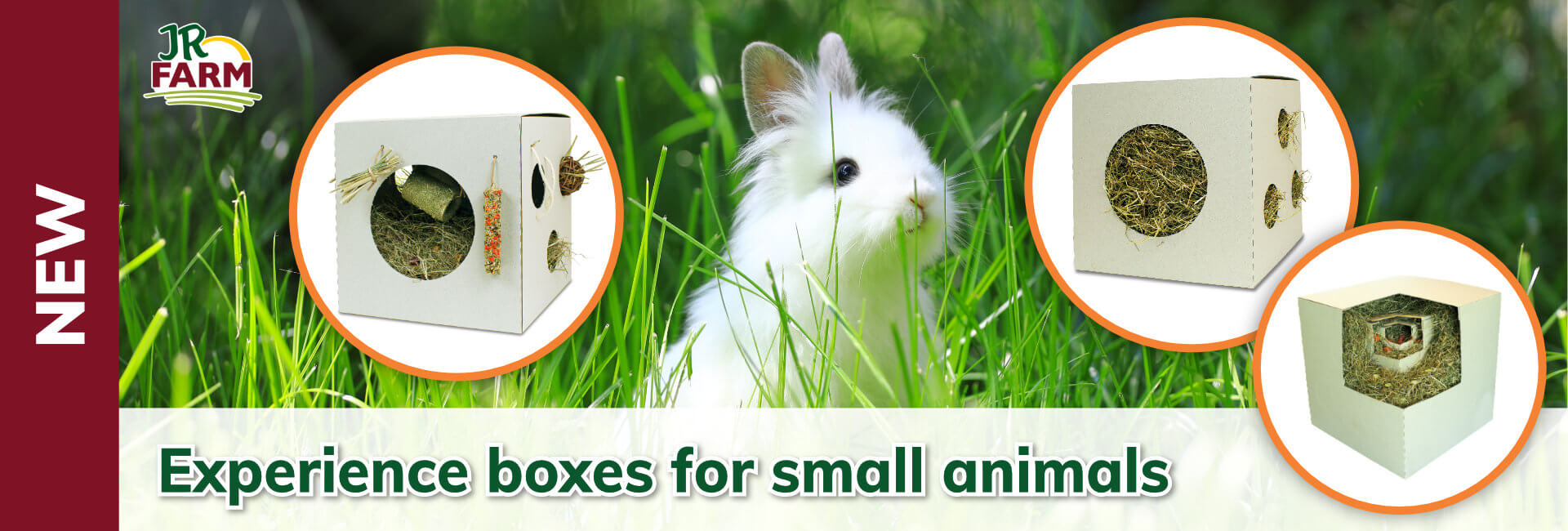 JR Farm Experience boxes for small animals