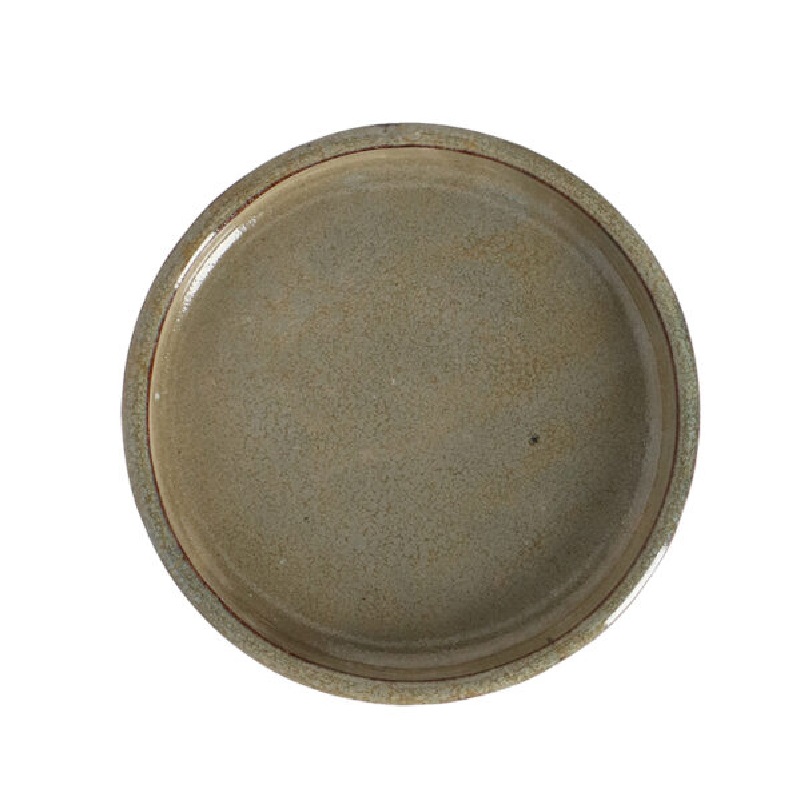 Esschert Design feeding plate gray