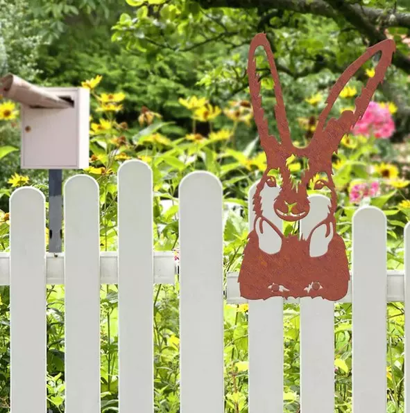 Animal silhouette bunny