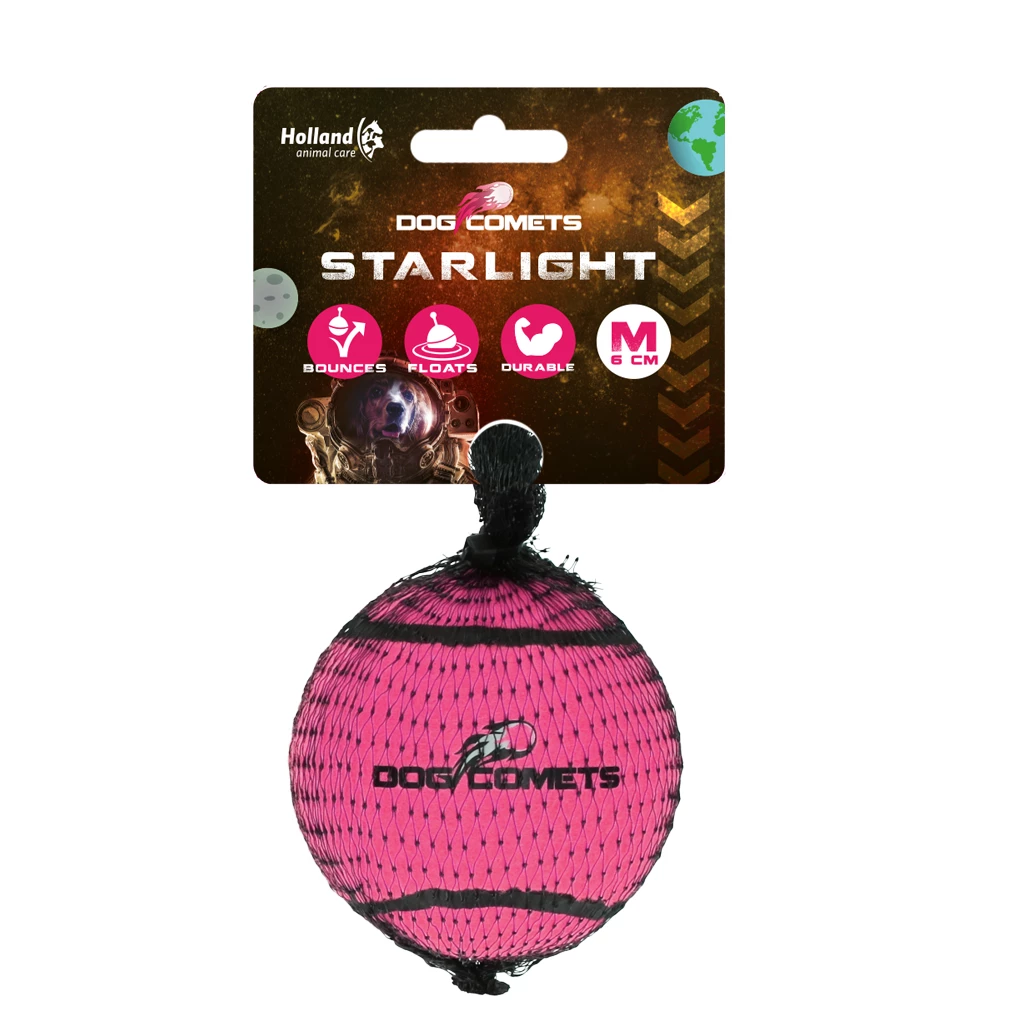 Dog Comets Starlight Tennisball M