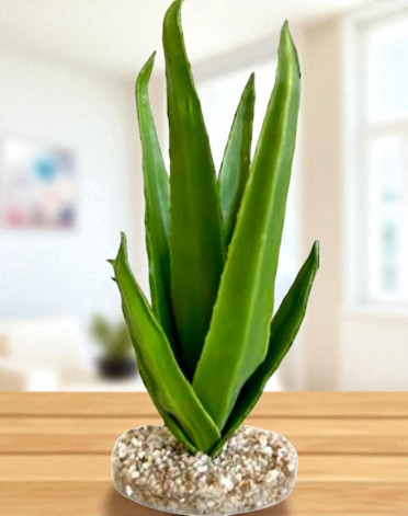 Artificial aloe vera plant 29cm