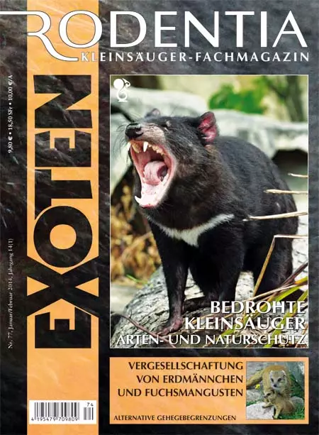 Rodentia 77 - Bedrohte Keinsäuger