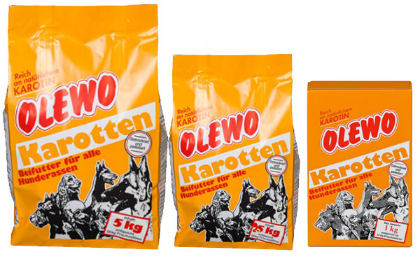 Olewo Carrot Pellets 1kg