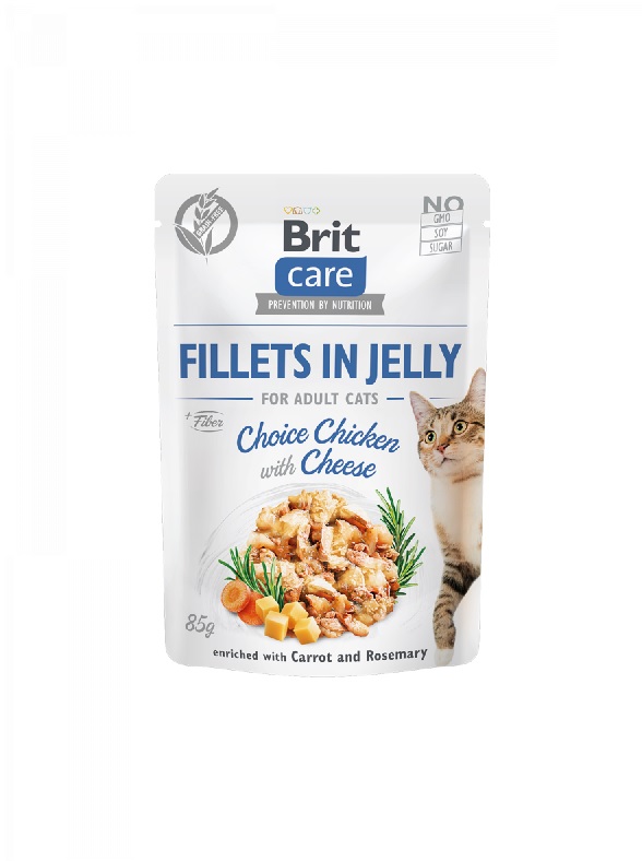 Brit Care - Filets in Jelly - Huh mit Käse