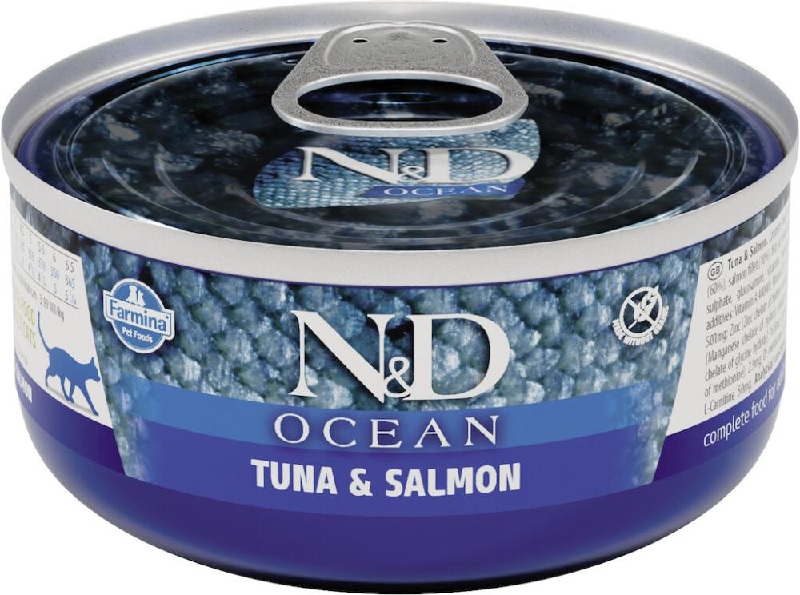 Farmina N&D Ocean - Thon & Saumon 70g