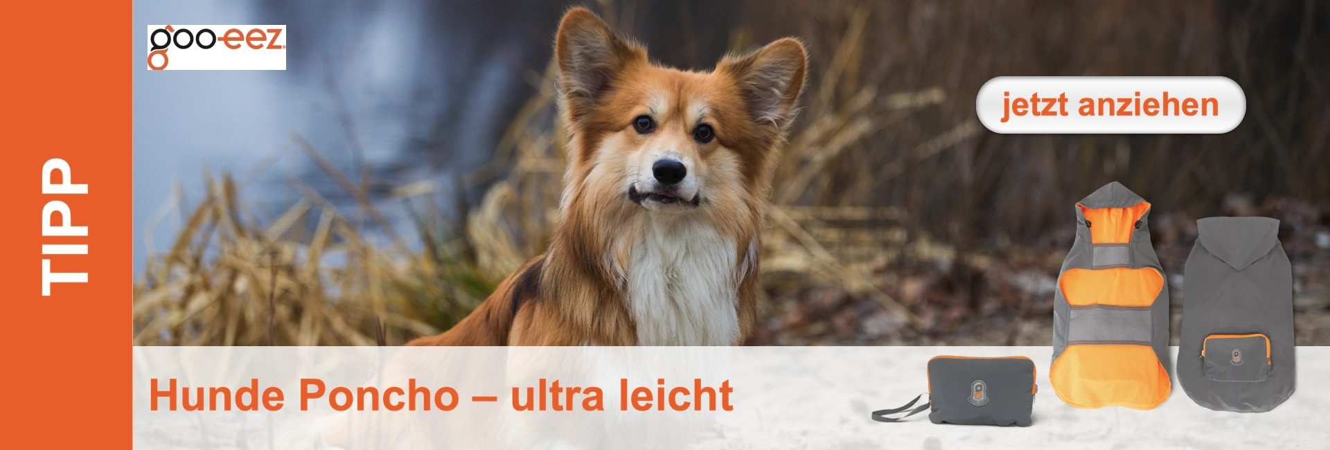 Poncho promozionale per cani