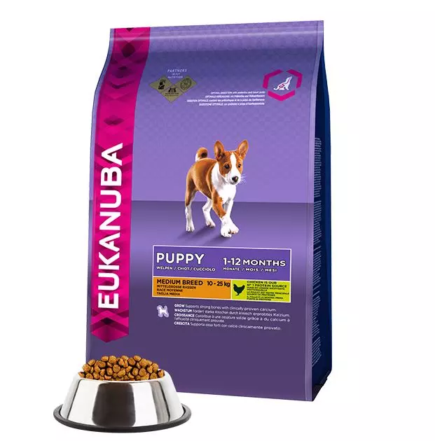 EUKANUBA Puppy Dry Dog Food For Medium Breed