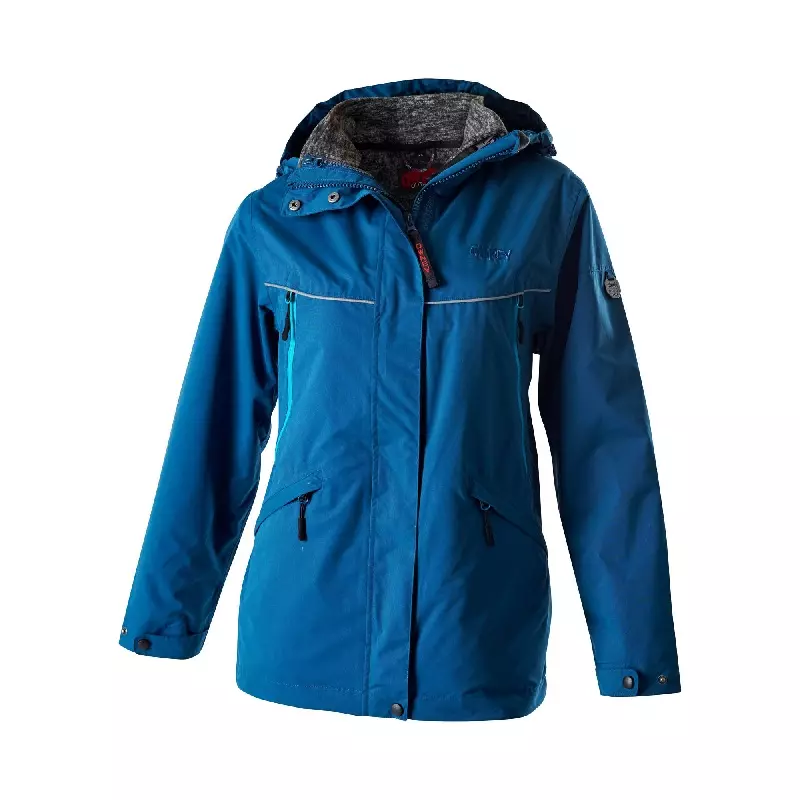 outdoor-jacke-senda-blau Damen Jacke Senda petrol