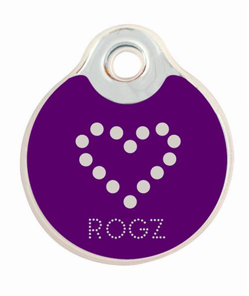 Rogz ID Tag Purple