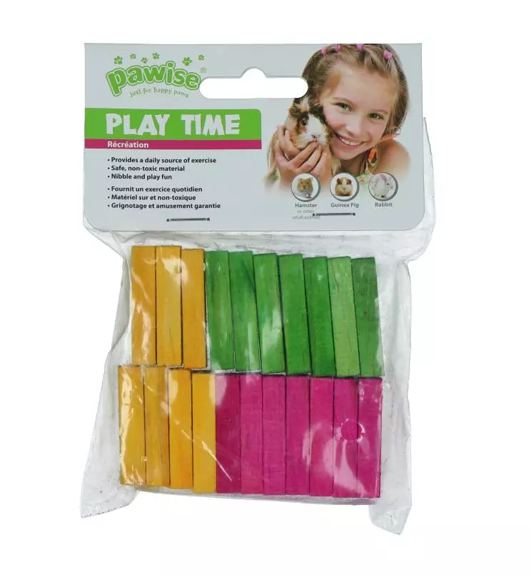 Spielhölzer für Nager