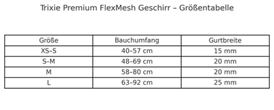 Harnais Premium FlexMesh