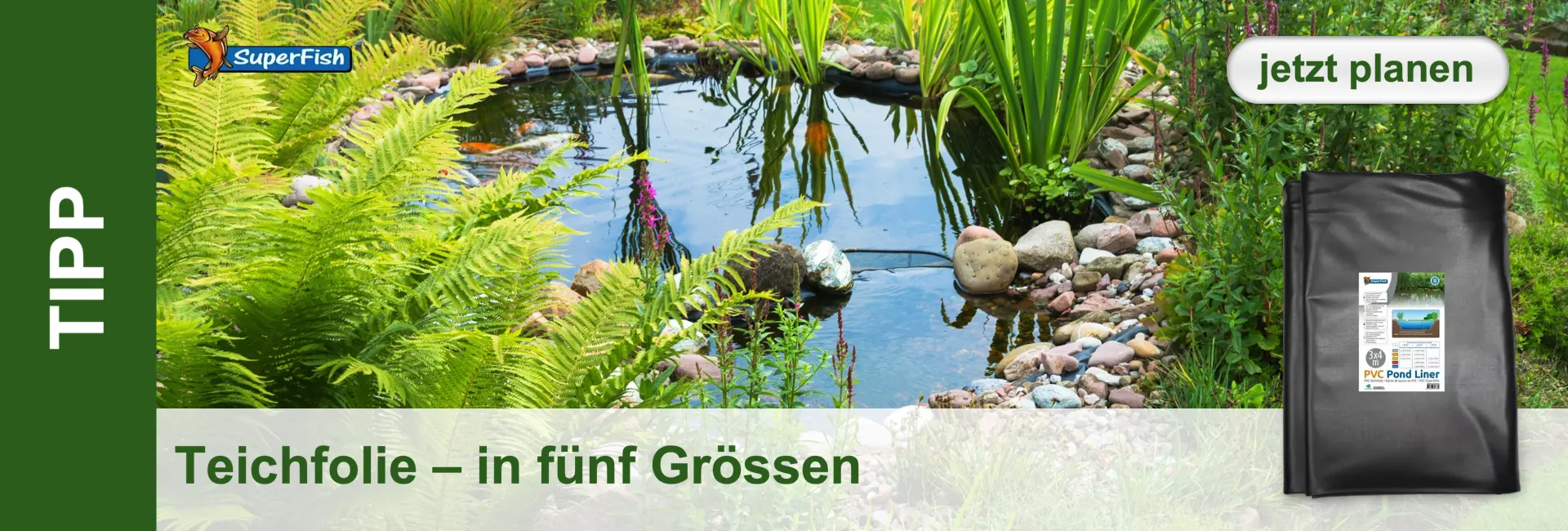 Fodera per laghetto Superfish Promo