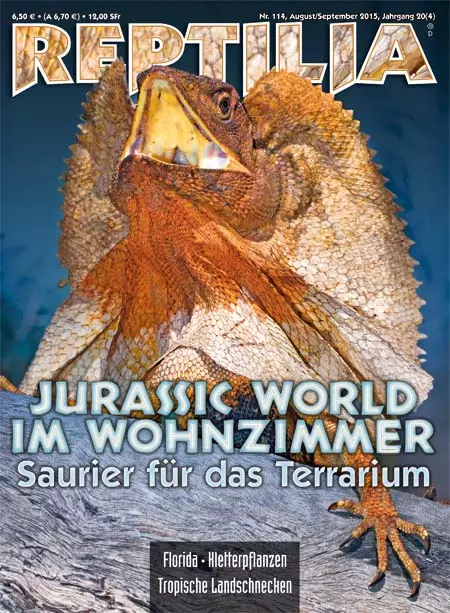Reptilia 114 - Jurassic World im Wohnzimmer, Saurier für das Terrarium