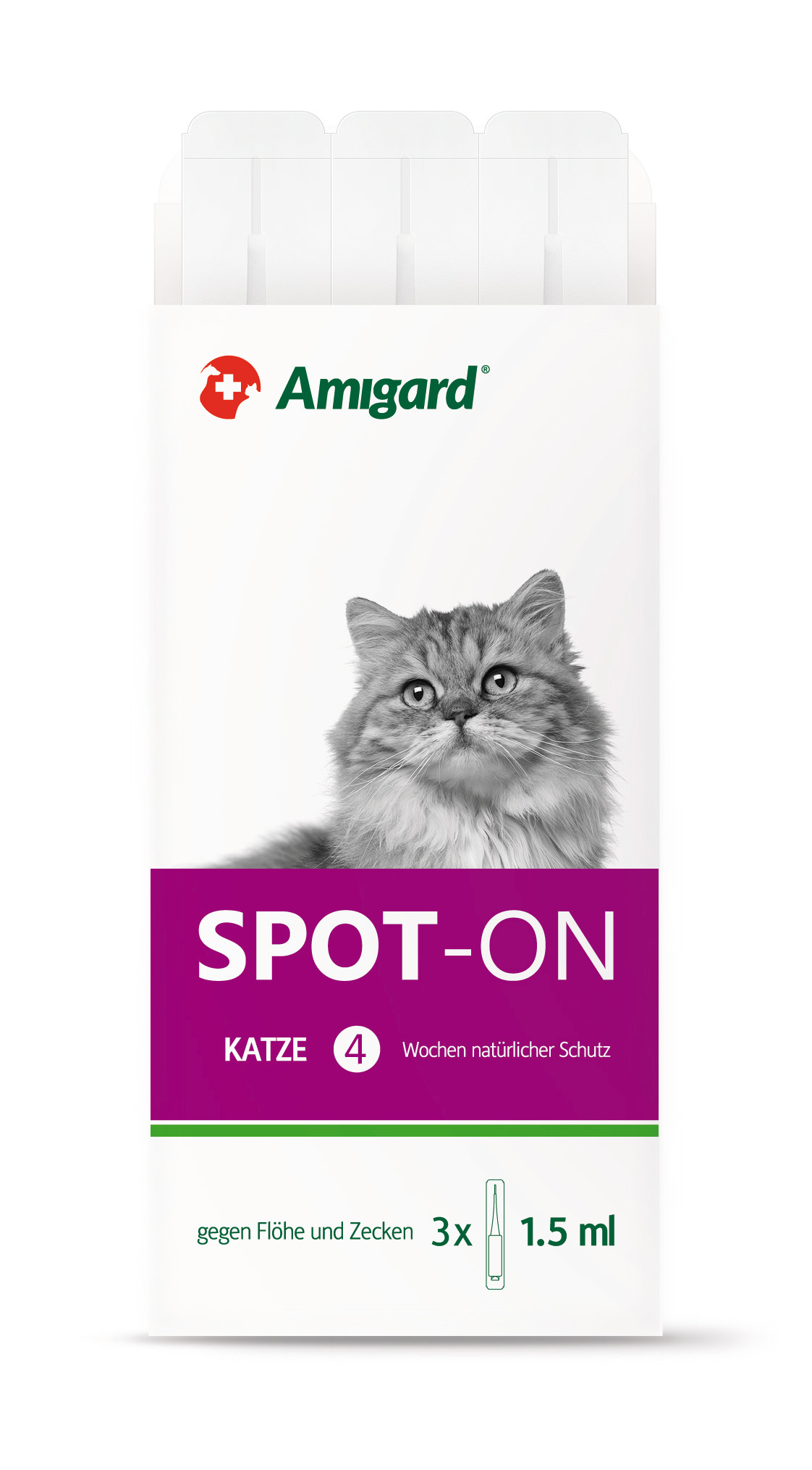 Amigard Spot-on Katze - 3er Packung