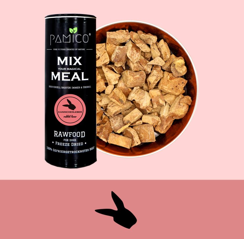 MIX MEAL Dry Barf - Rabbit Liver