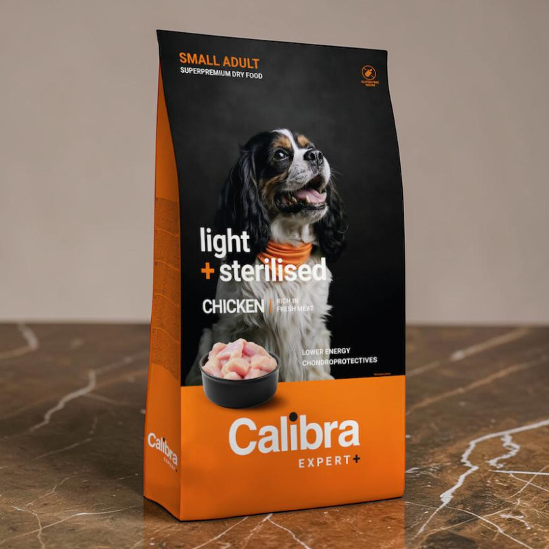 Can Adult Small Light + Steri. Huhn Calibra Expert+