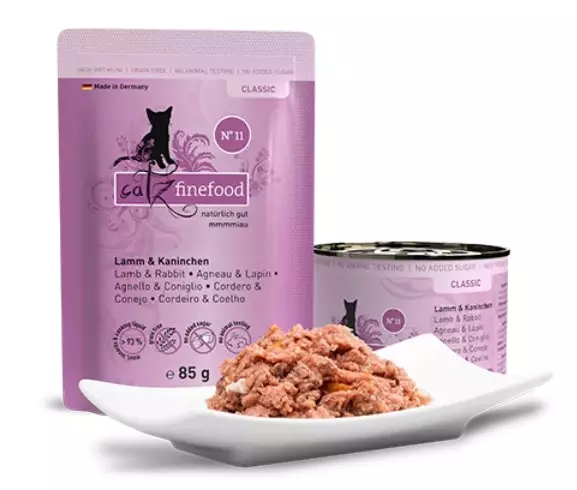 Catz finefood No. 11 - Lamm & Kaninchen