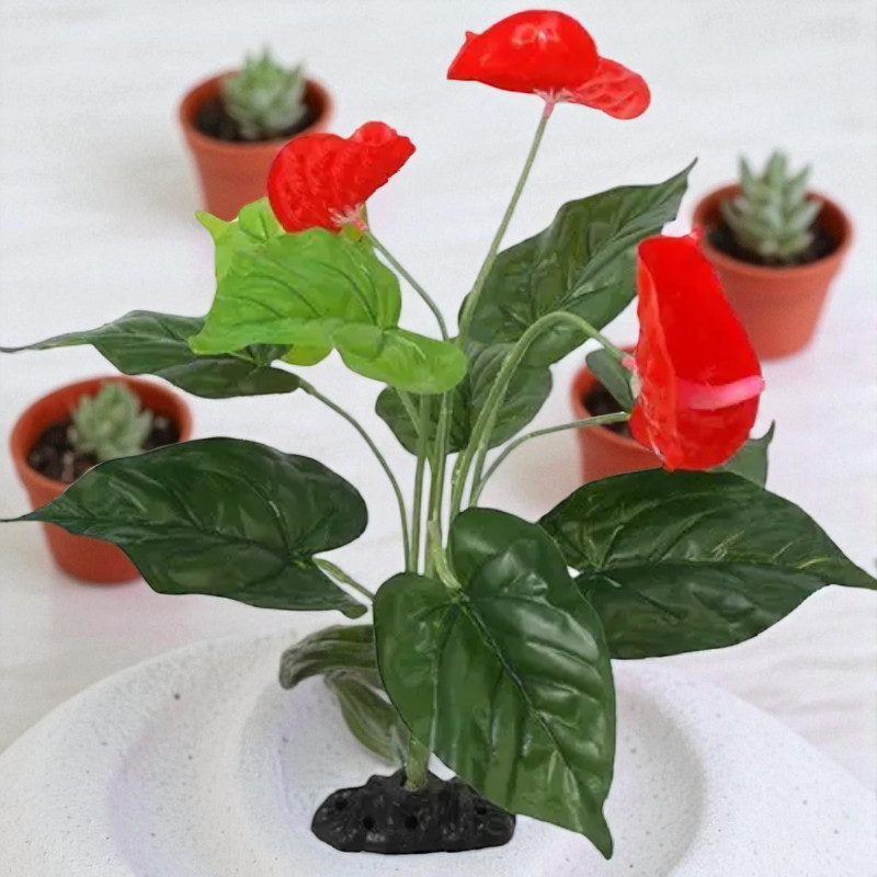 Repti Planet Anthurium artificial plant 40 cm
