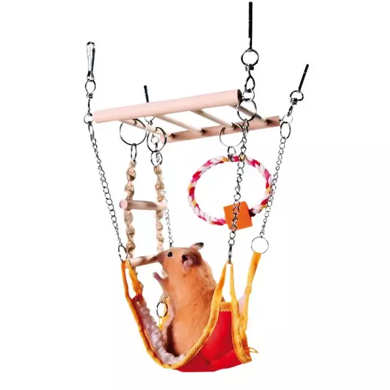 Ponte sospeso con amaca, 17 x 15 x 22 cm
