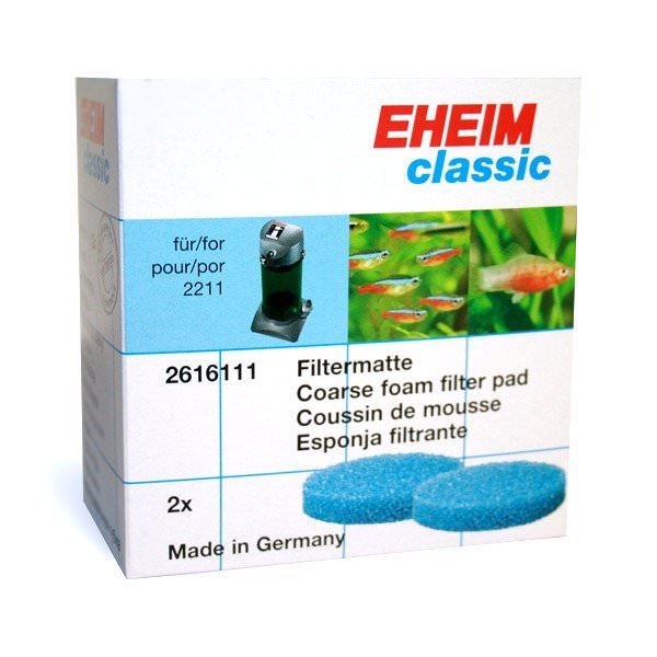 EHEIM Coarse foam filter pad 2 pieces package